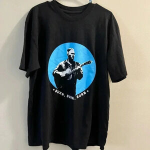 Zach Bryan Shirt Burn Burn Burn Tour Official Merch Tee